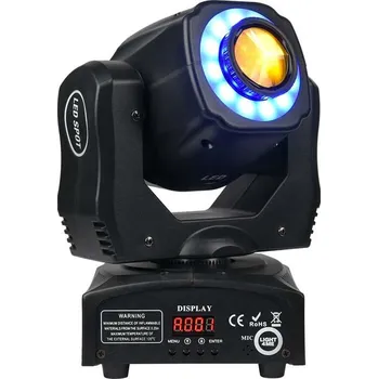 Světelný efekt LIGHT4ME Mini Spot 60 Ring LED Pohyblivá hlava