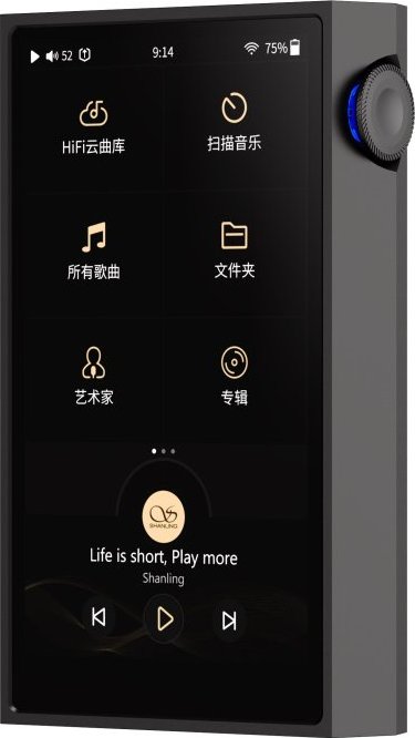 Shanling M5 Ultra černá