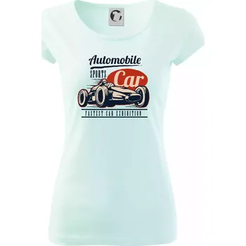 Dámské tričko Automobile sports car - Dámské triko Pure - S ( Frost )