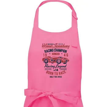 Kuchyňská zástěra Winner Speedway - Pánská zástěra na vaření - Univerzální velikost ( Růžová )