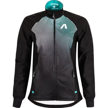 Dámská softshellová bunda ATEX Dámská sportovní bunda ZIGZAG mátová XXL