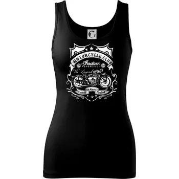 Dámské tričko Indian Motorycle Club - Dámské tílko - L ( Černá )