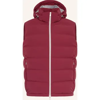 Pánská bunda Brunello Cucinelli Pánská Péřová Vesta S Odnímatelnou Kapucí,...