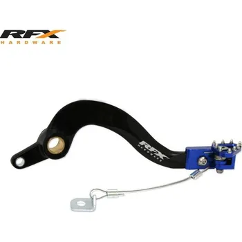 Nářadí na motocykly Páka zadní brzdy RFX Pro FT (černá/modrá) FXRB4010099BU