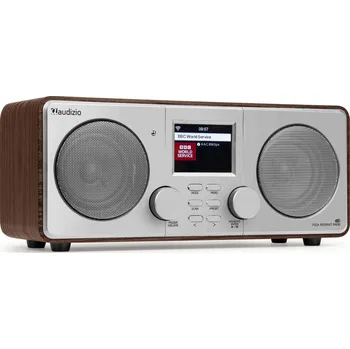 Radiopřijímač Audizio Foza Wi-Fi internet radio s DAB+, silver