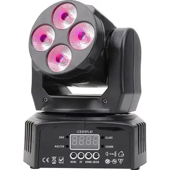 Rádlo NN 408 WASH 4x8W RGBW Pohyblivá mini hlava LED