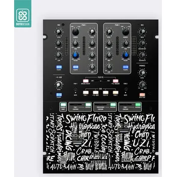 Hi-Fi komponenty Doto Design Skin Sixty-One 61 SCRATCH STYLE Black