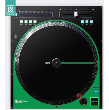 Gramofon Doto Design Skin Twelve COLORS DVS Green