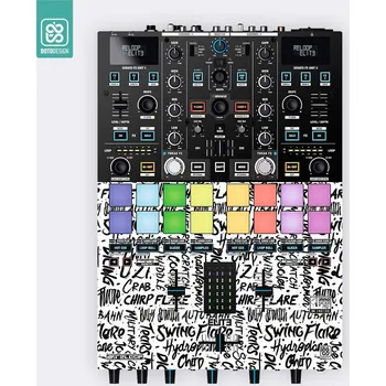Mixážní pult Doto Design Skin Elite SCRATCH STYLE White