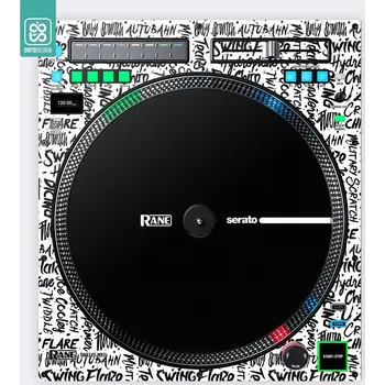 Gramofon Doto Design Skin Twelve MK2 SCRATCH STYLE White