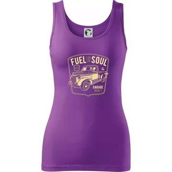Dámské tričko Fuel For The Soul - Dámské tílko - XL ( Fialová )