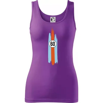 Dámské tričko Vintage Race 60 - Dámské tílko - XS ( Fialová )