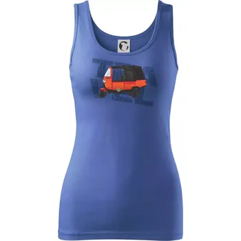 Dámské tričko Tuk Tuk - Dámské tílko - S ( Azurově modrá )