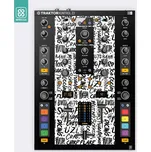 Doto Design Skin Traktor Kontrol Z2 SCRATCH STYLE White