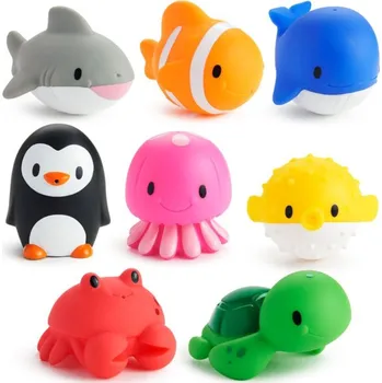 Hračka pro nejmenší Munchkin Ocean Bath Squirts stříkající zvířátka 8 ks