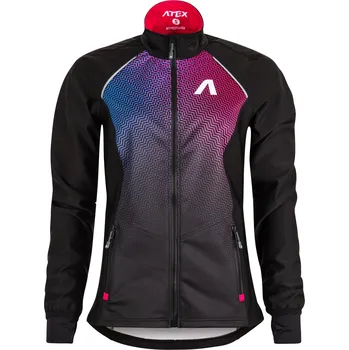 Dámská softshellová bunda ATEX Dámská sportovní bunda ZIGZAG růžová XXL