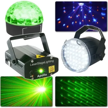 Osvětlovací technika BeamZ Complete Light Set (laser, jelly ball a stroboskop)