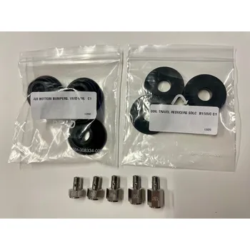 Komponent pro jízdní kolo RockShox REAR SHOCK TRAVEL CHANGE KIT (INCLUDES TRAVEL REDUCERS, BOTTOM POST, AND BOTTOM OUT BUMPER