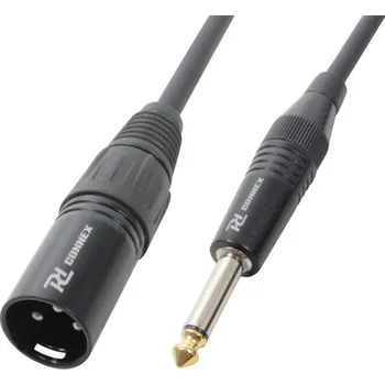 Audio kabel Power Dynamics CX38-1 Cable XLR Male - 6.3 mm Mono 1.5M