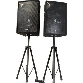 Příslušenství pro reproduktor Vonyx SL15 1600W Set reproboxů se stojany a kabely