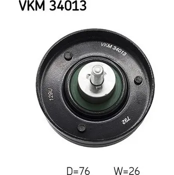 Vratná/vodicí kladka, klínový žebrový řemen SKF VKM 34013