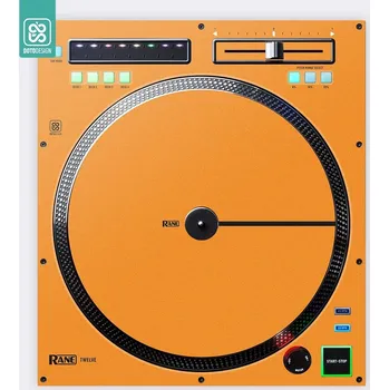 Gramofon Doto Design Skin Twelve FULL COLORS Sunset Orange