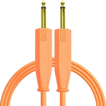 Hudebniny DJ TechTools Chroma Cable 6,3 TS-TS Orange