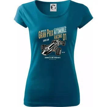 Dámské oblečení Formula 1 - Dámské triko Pure - M ( Petrolejová )