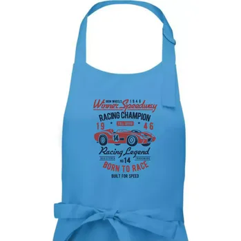Kuchyňská zástěra Winner Speedway - Pánská zástěra na vaření - Univerzální velikost ( Světlý tyrkys )