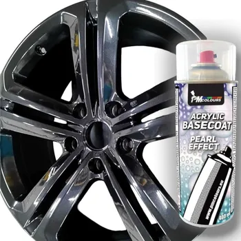 Autolak Černá Perleť 400 ml sprej, PMcolours