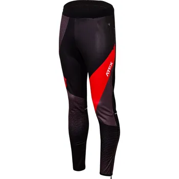 ATEX Kalhoty na běžky REVOLT RED XL