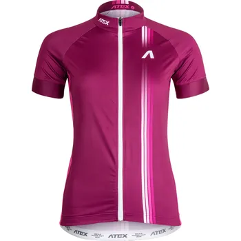cyklistický dres ATEX Dámský cyklo dres NEON ROAD 2.0 růžový 3XL