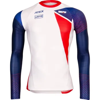 Cyklistické oblečení ATEX Přiléhavý dres s dlouhými rukávy BRZN 3XL