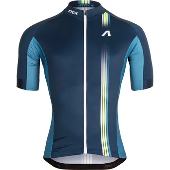 cyklistický dres ATEX Cyklo dres NEON ROAD 2.0 modrý 3XL