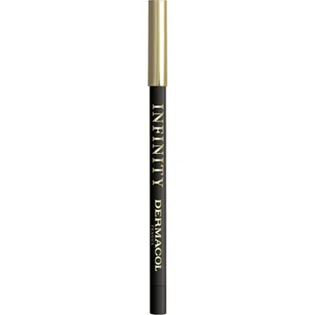 Oční linky Dermacol Infinity 20 H Waterproof Eye Pencil - Voděodolná tužka na oči 1,32 g - 01