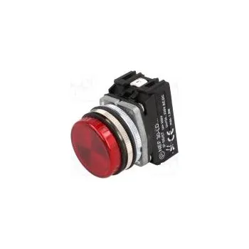 Kontrolka 30mm LED IP20 24÷230VAC Řada výr NEF30 Ø30,5mm