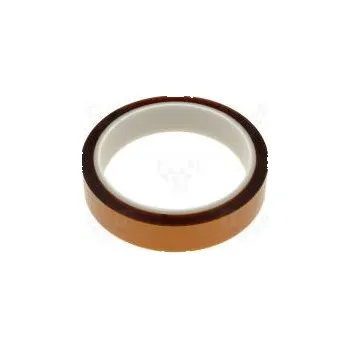 Páska vysokoteplotní Thk 0,0635mm 55% zlatá -70÷250°C W 19mm