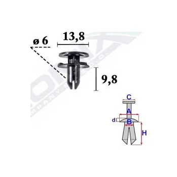 Autodílna Romix Rozpínací šroub C70520