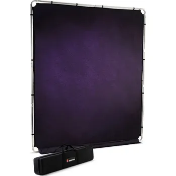 Stativ Manfrotto EzyFrame Vintage Background 2 x 2,3 m Aubergine