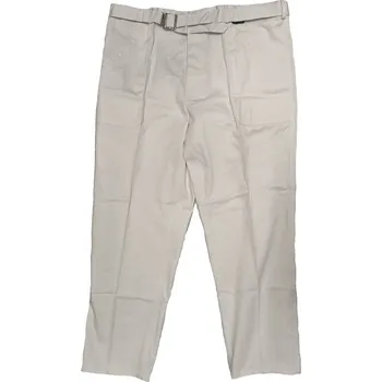 Pánské kalhoty Bundeswehr kalhoty BW bavlněné s opaskem BÍLÉ
