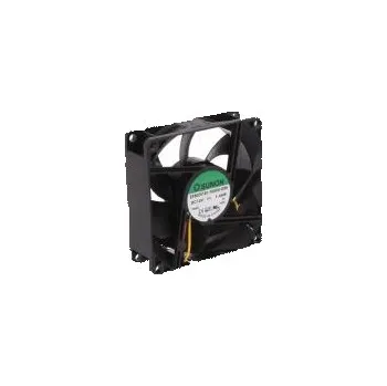 PC ventilátor Ventilátor DC axiální 12VDC 80x80x25mm 69,29m3/h 33dBA 24AWG
