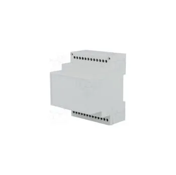 Rozvaděč Kryt na přípojnici DIN Y 90mm X 71mm Z 71mm noryl šedá