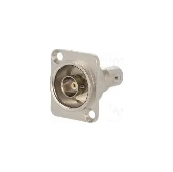 vypínač a zásuvka Spojka BNC zásuvka,z obou stran FT stíněný kov 19x24mm 75Ω