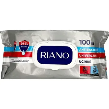 Péče o ruce RIANO antibakteriální vlhčené ubrousky 2v1 na ruce a povrchy