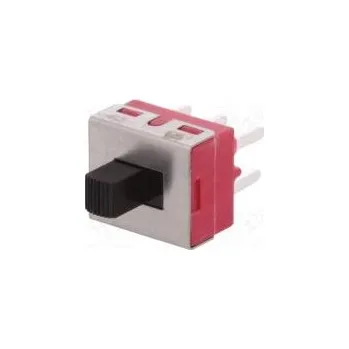 vypínač Přepínač posuvný pol 2 SPDT 3A/250VAC 6A/28VDC ON-ON