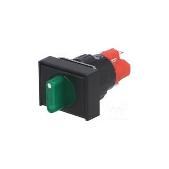 vypínač Přepínač otočný pol 2 SPST-NO + SPST-NC 3A/220VAC 2A/24VDC