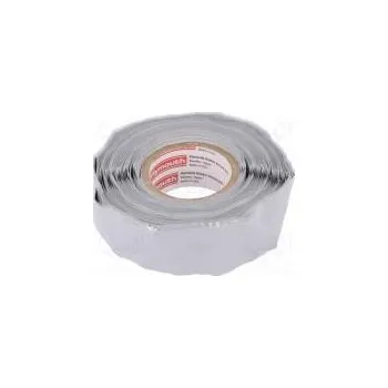Páska samovulkanizační šedá 25mm L 9m Thk 500um max.180°C