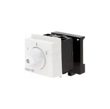 Elektroinstalační materiál Modul otočný spínač 250VAC 20A IP20 DIN 52x65x60mm