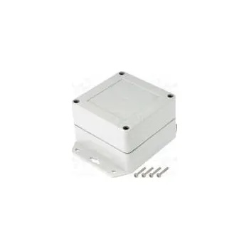 modulární přístroj a rozvaděč Kryt univerzální X 90mm Y 90mm Z 60mm ZP ABS světle šedá