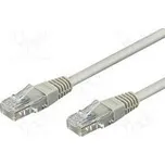 Patch cord U/UTP 6 lanko CCA PVC šedá 25m 24AWG